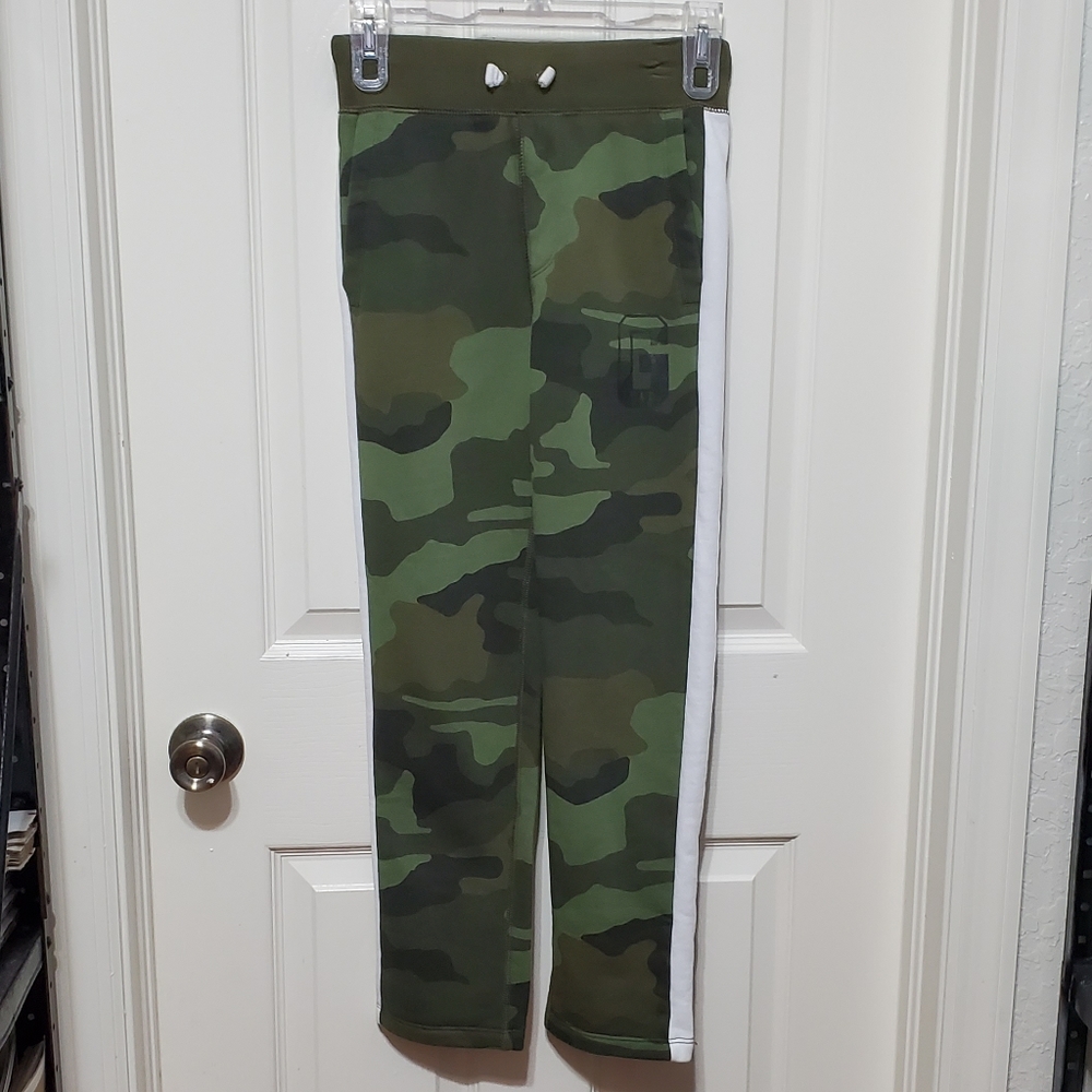 Gap Green Camo Boys Fleece Pants
